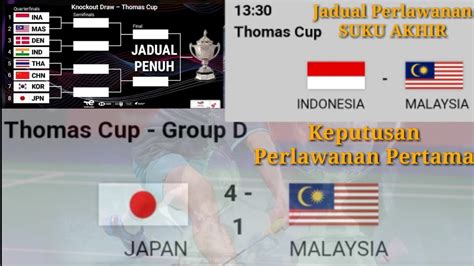 thomas cup malaysia vs japan